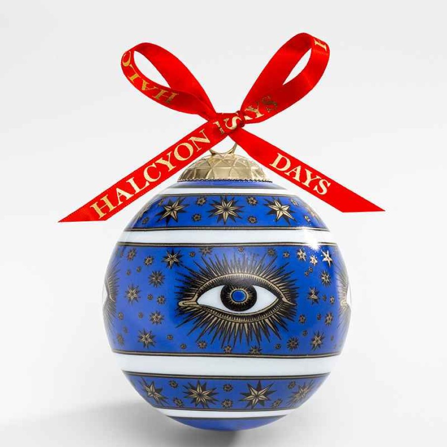 Christmas Halcyon Days | Evil Eye Bauble • Varbracelets